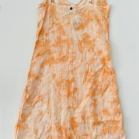 Roxy Wild Ties  Dress Apricot Ice Gone Ahead Stripe - Picture 6 of 6